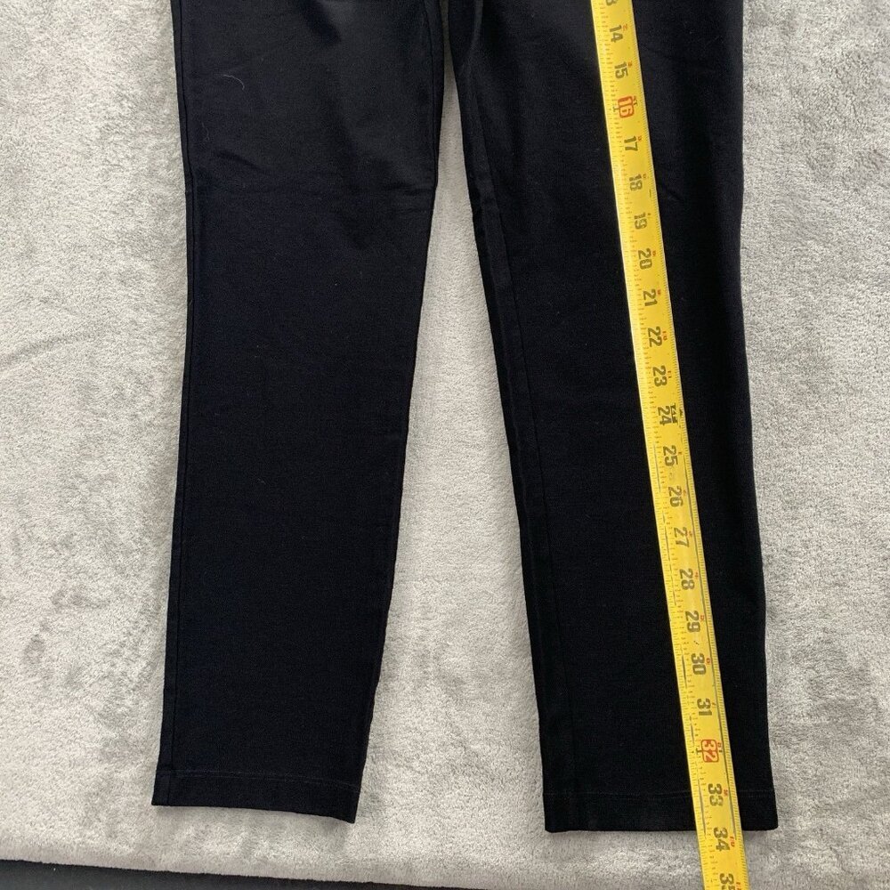 Eileen Fisher Pants Women Small Pull On Straight Leg Ponte Knit Viscose Blend - Picture 3 of 11